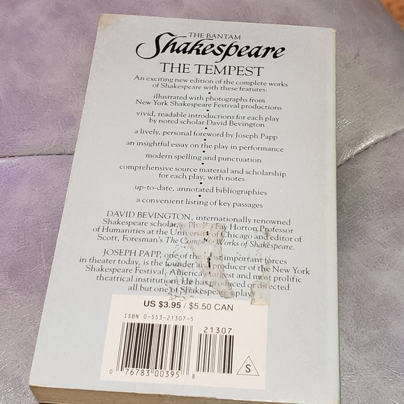 Shakespeare The Tempest Classic Book - Picture 2 of 2